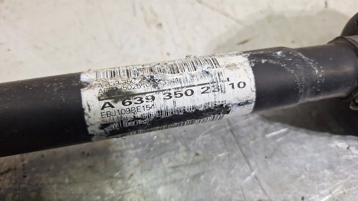 фото №6, Піввісь лівий зад a6393502310 mercedes vito v-klasa viano w639 2.2 cdi
