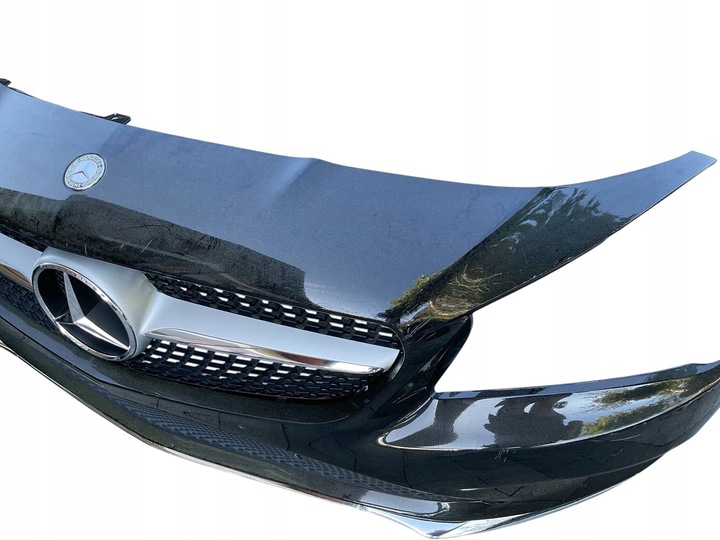 фото №13, Бампер, решётка, решётка радиатора, решётки, хромированные элементы mercedes cla a117 рестайлинг 538.