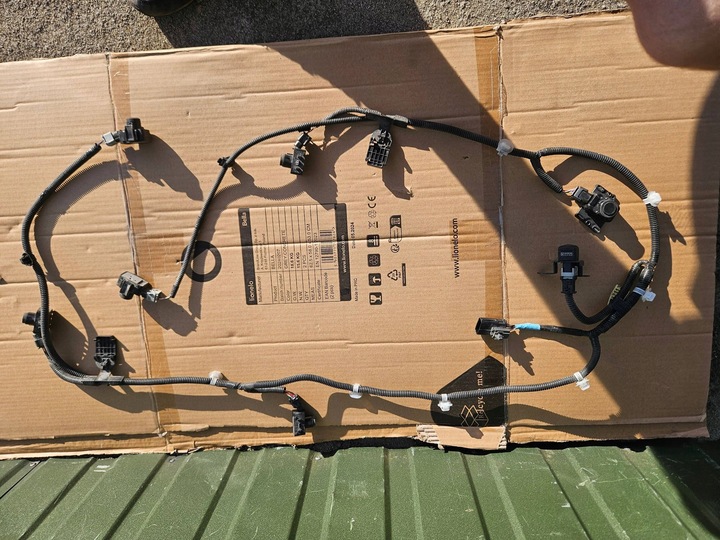 фото №6, Toyota prius prime джгут установка провід + pdc + камера перед бампер