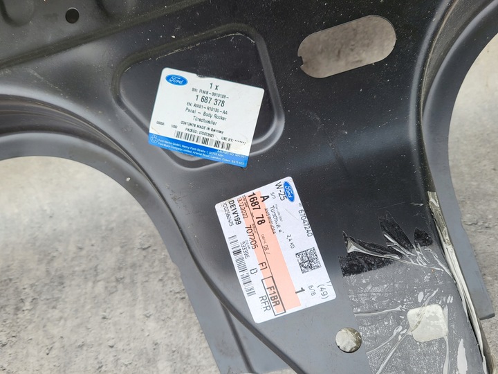 фото №3, Ford c max поріг правий обшивка нове am51