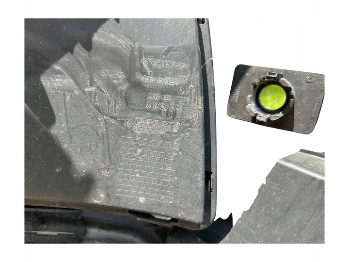 фото №12, Mercedes gls x166 2013 w166 бампер перед переднее gls