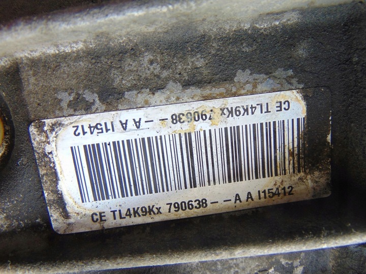 фото №13, Коробка передач коробки передач renault laguna iii 1.5 dci tl4k9k