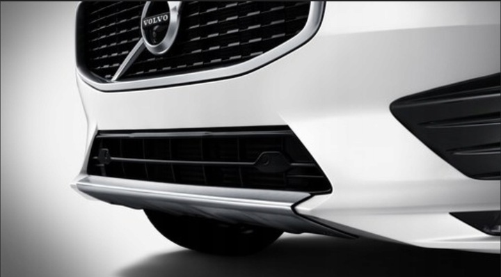 фото №14, Volvo xc60 набір накладка спойлер бампера хром перед зад новий org