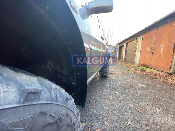 фото №13, Расширители резиновые колёсная арка крыльев 4x1,5m + 7 cm