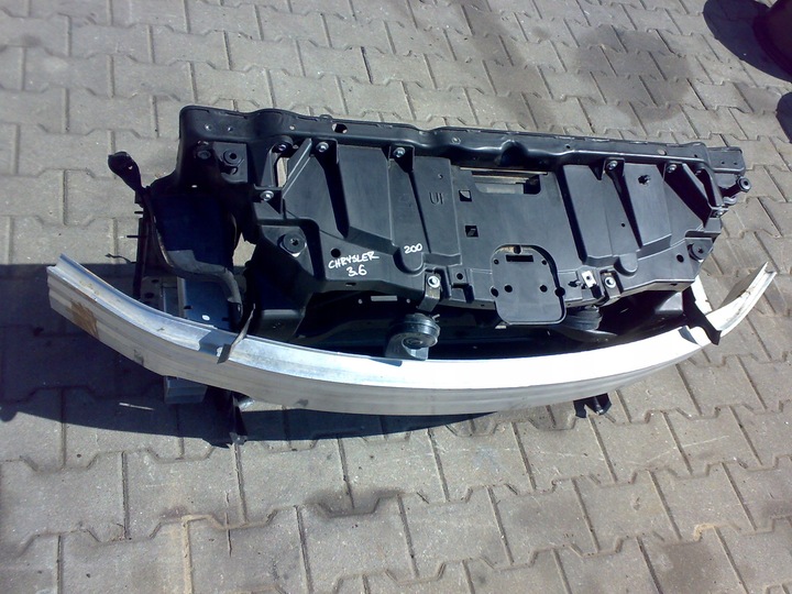 фото №3, Chrysler 200 200c 15- pas переднє балка радіатор перед підсилювач 3.6b.