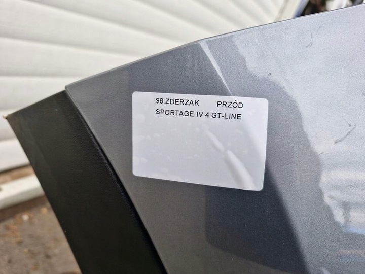 фото №3, Kia sportage iv 4 рестайлінг бампер перед переднє gt-line css cs