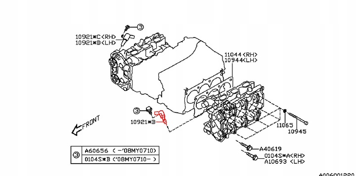 фото №10, Соленоїд змінних faz avcs tribeca legacy outback h6 3.6 лівий перед i зад