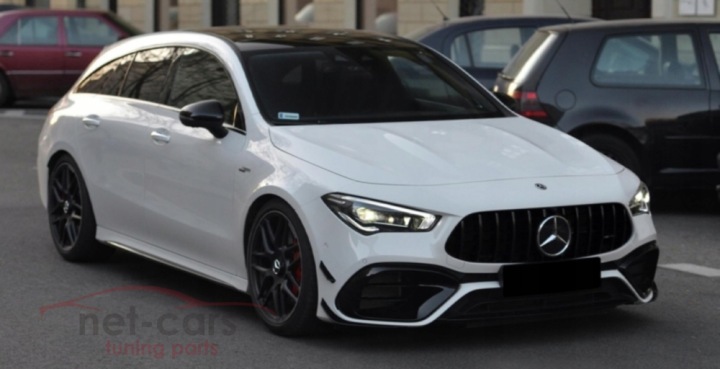 фото №16, Дифузор решітка mercedes cla c x118 19- cla35 amg b