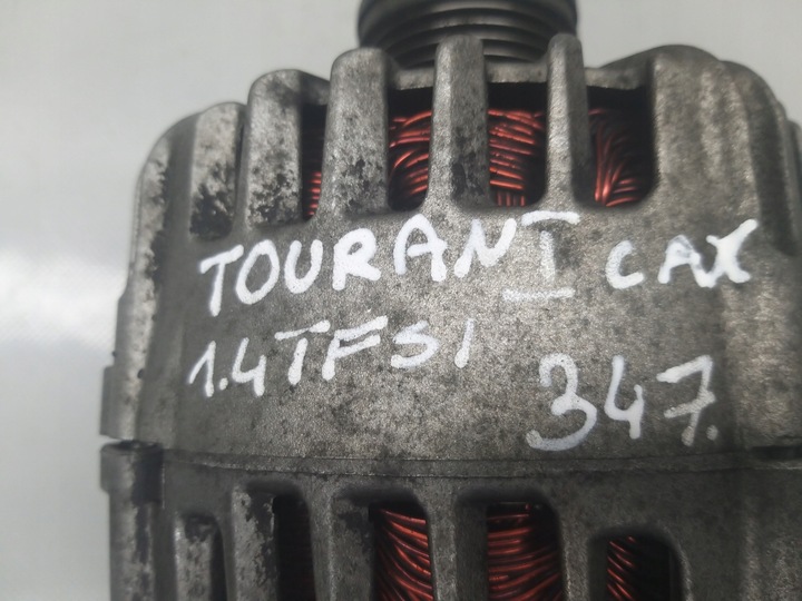 фото №14, Генератор 140a 14v 1.4 tsi cax touran golf passat altea leon 03c903023t