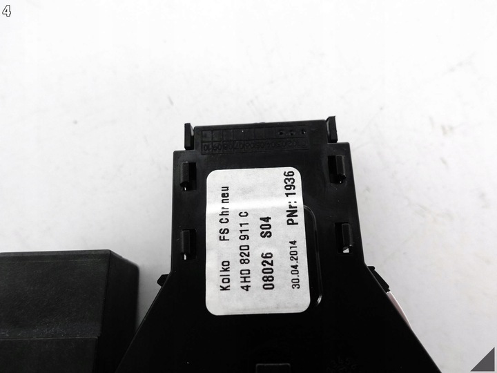 фото №5, Audi a8 s8 4h0 4h1 d4 рестайлінг 13-17 панель перемикачів комбінованих хром