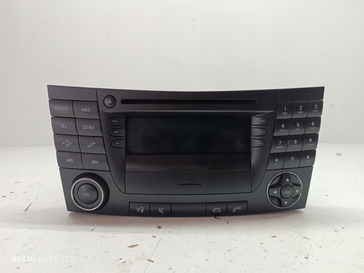 фото №1, Радио mercedes w211 рестайлинг 2118702989