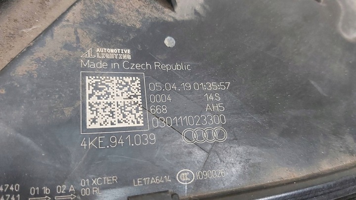 фото №12, Лампа фара перед передняя левая audi e-tron полный led 19 4ke941039