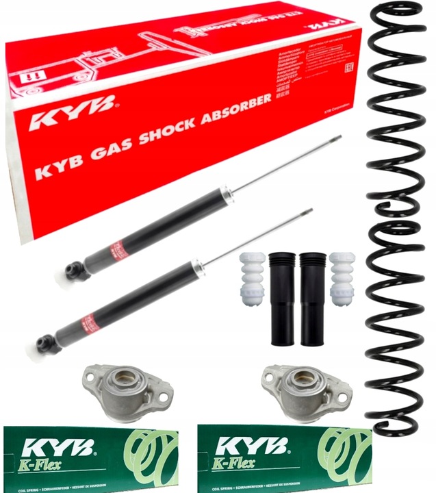 фото №1, Амортизатори пружини зад vw golf vii 7 viii 8 kayaba + kayaba