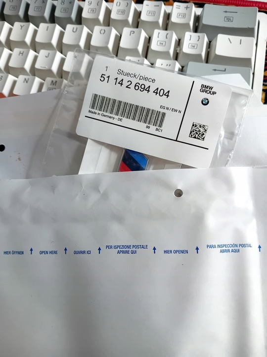 фото №15, Оригинальный эмблема крыльев bmw m g30