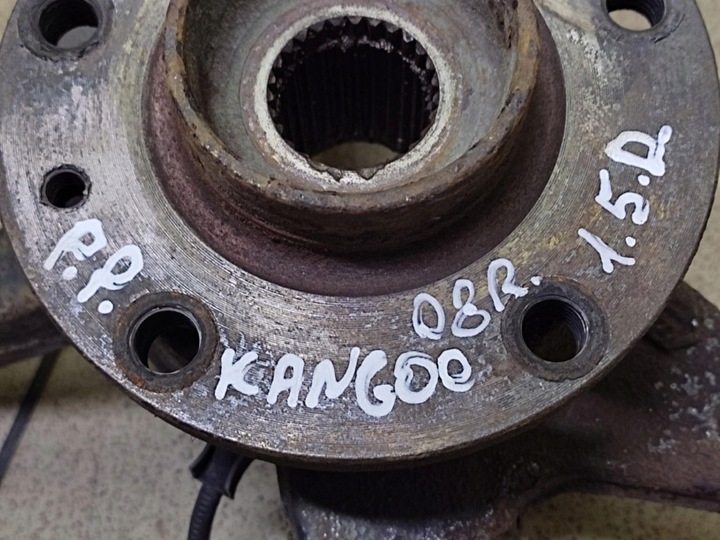 фото №4, Renault kangoo ii 1.5 d поворотна опора ступиця правий перед