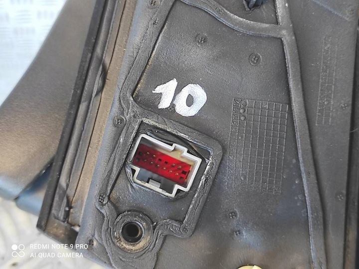 фото №9, Ford focus mk3 дзеркало ліві електричні 10 pin асистент колір лак fb