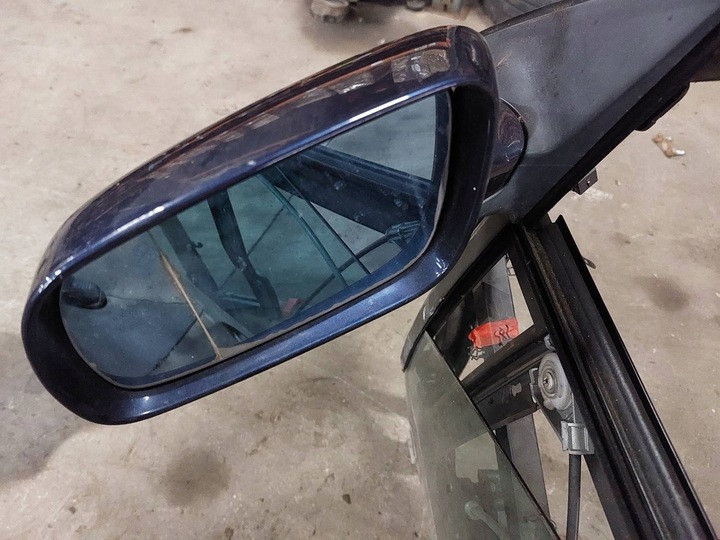 фото №7, Подъемник стекла левый перед + зеркало левая электрические audi a6 c5 lz5t