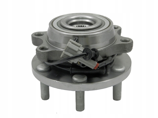 фото №14, Ступица колёса перед nissan navara 4wd 2.5dci 05-