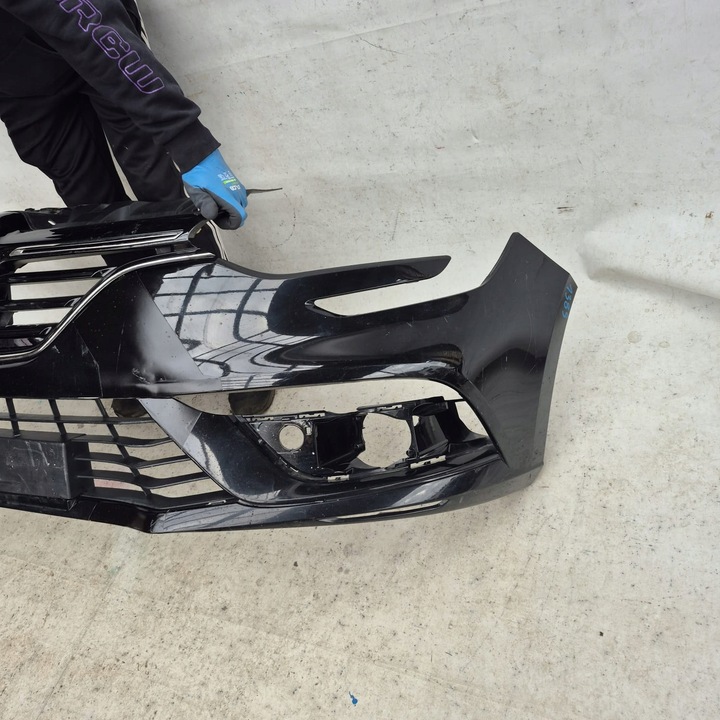 фото №10, Renault megane iv 4 16-20 бампер перед переднее решётка радиатора pdc 622542307r