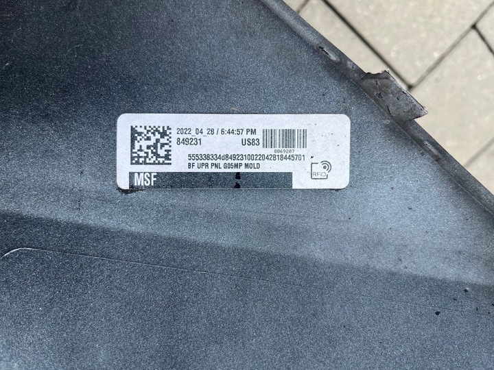 фото №9, Бампер перед переднє bmw x5 g05 м-пакет m набір 18 --