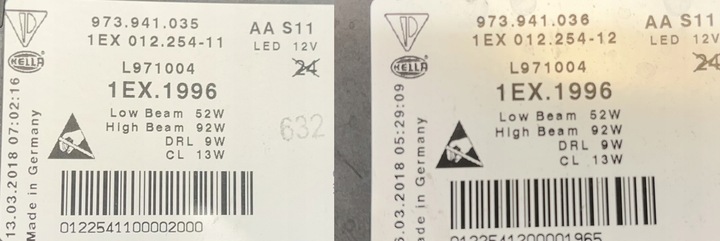 фото №15, Ідеальний kpl. перед porsche panamera 971 turbo w колір 041 matrix 1