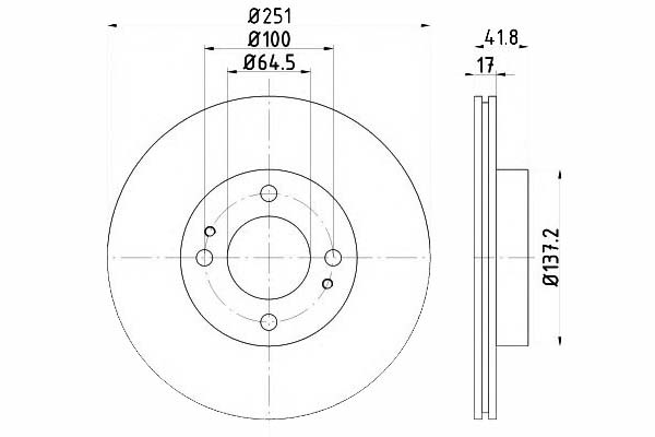 фото №2, Textar комплект диск гальмівних mdc2711 55780 203