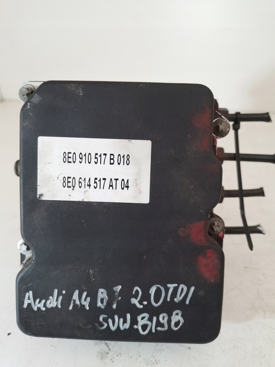 фото №6, Насос abs audi a4 b7 2.0 tdi 0265234330 0265950468 all/11