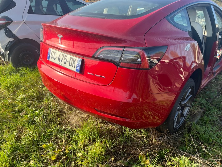 фото №9, Tesla 3 рестайлинг крыло крыша зад з крышей комплектный крышка бампер лампа ppmr