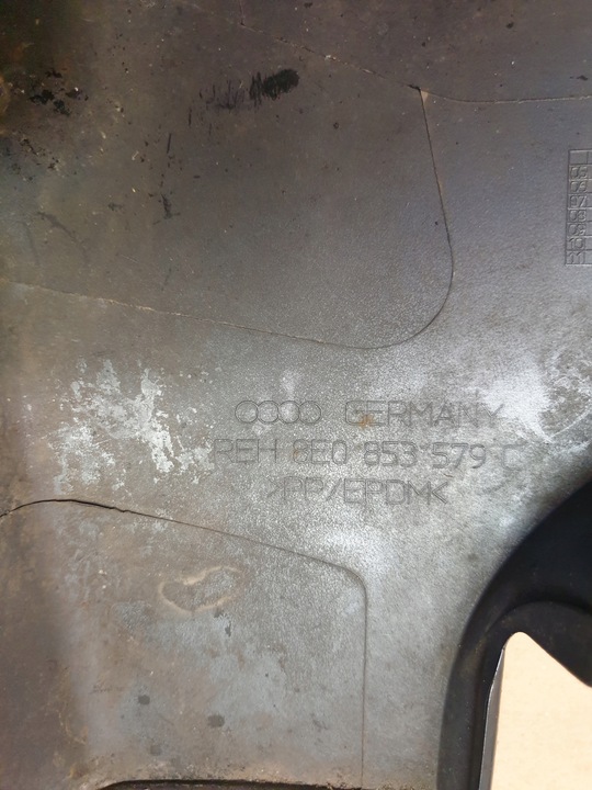 фото №7, Накладка планка порога левый зад задняя audi a4 b7 8e0853579c оригинальный номер европа
