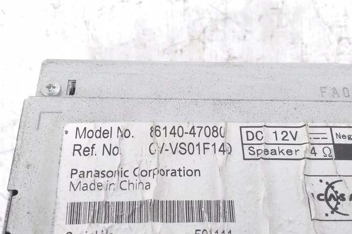 фото №9, Радіо з навігація toyota prius _w3_ 8614047080 1.79l 2012