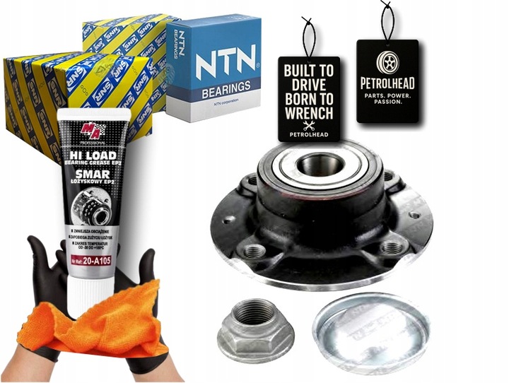 фото №1, Набір підшипник колеса з ступиця citroen c4 i peugeot #petrolhead pro+ kit7