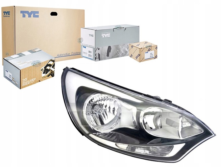 фото №1, Фара h1/h7 электрический з двигателем цвет kie