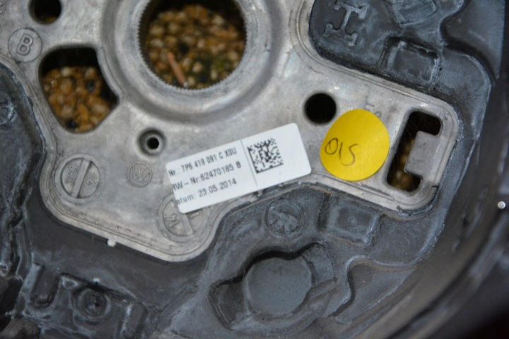 фото №7, Руль мультифункция vw touareg 7p6419091c