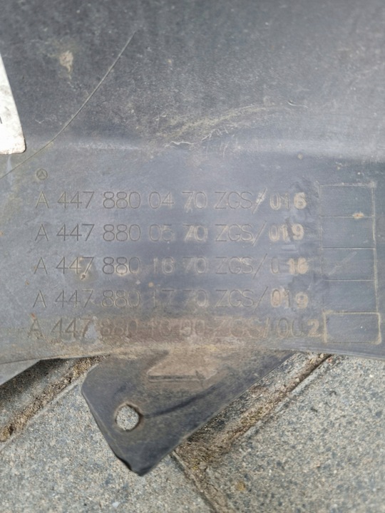 фото №9, Mercedes vito 447 бампер переднее перед