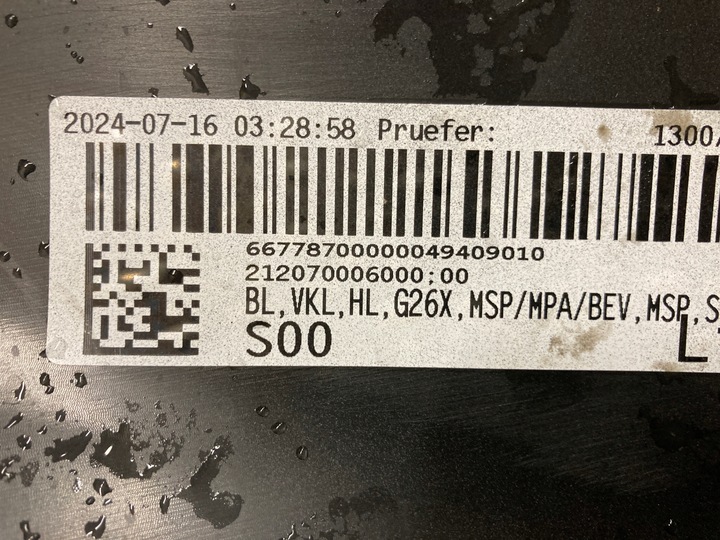 фото №10, Bmw 4 g26 m набор планка бампера зад левая оригинал.