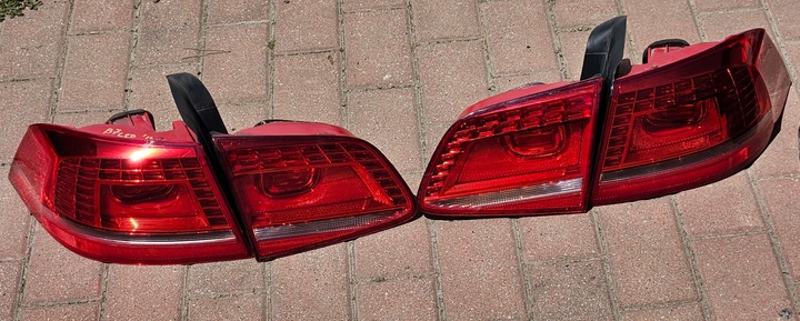 фото №9, Vw passat b7 3aa sedan крышка бампер лампы зад led