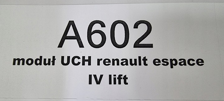 фото №5, Модуль uch renault espace iv рестайлінг 8200601223