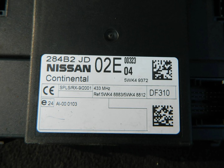 фото №5, Nissan qashqai j10 модуль блок керування комфорту 284b2jd02e