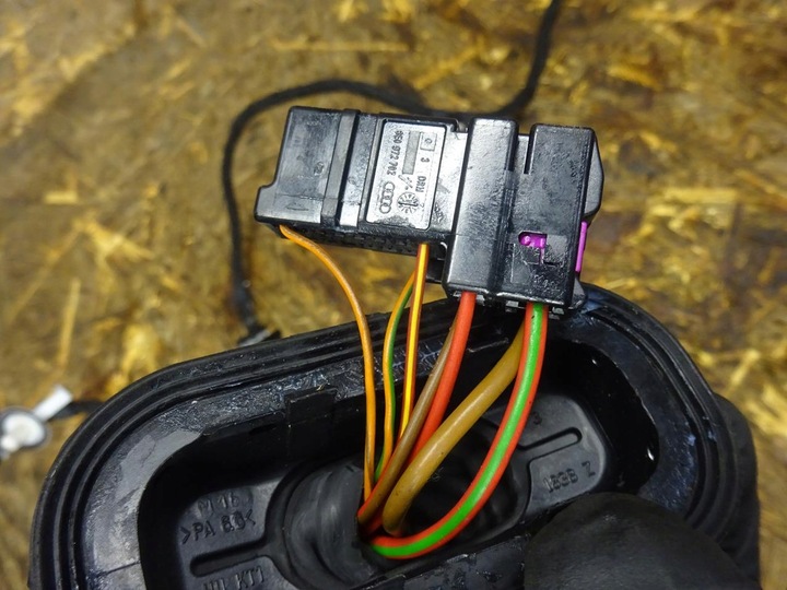 фото №8, Audi a3 8p 8p3 3d рестайлинг 08-12 жгут установка дверь левая 8p3971029ac