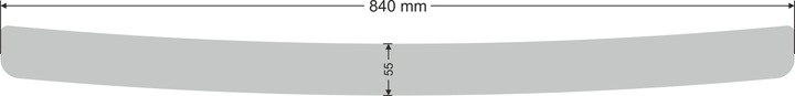 фото №8, Планка na бампер subaru legacy iv 4d 2003-2009