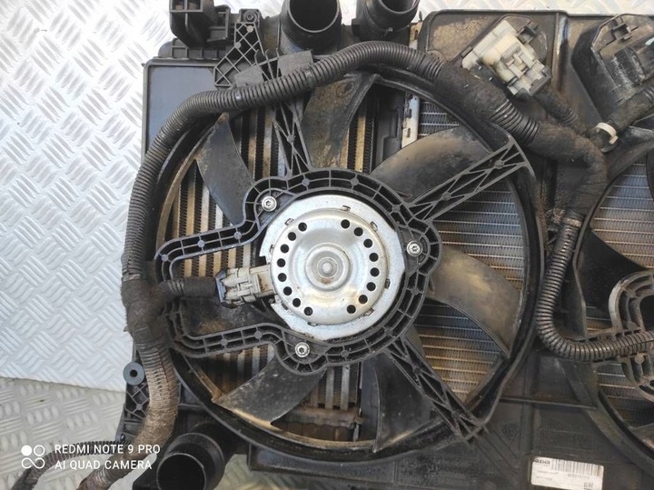 фото №9, Opel meriva b 1.7 радіатор радіаторів вентилятор 13330998 13331005 13289249