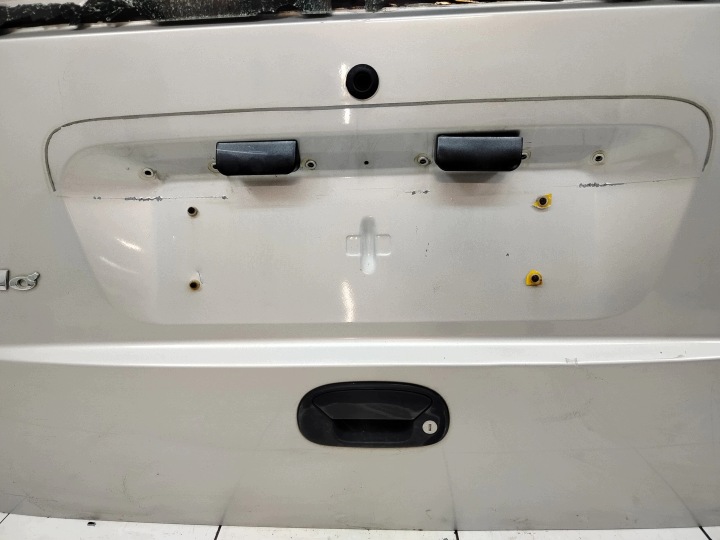 фото №5, Fiat doblo i рестайлінг 04r- кришка багажника зад задня 647
