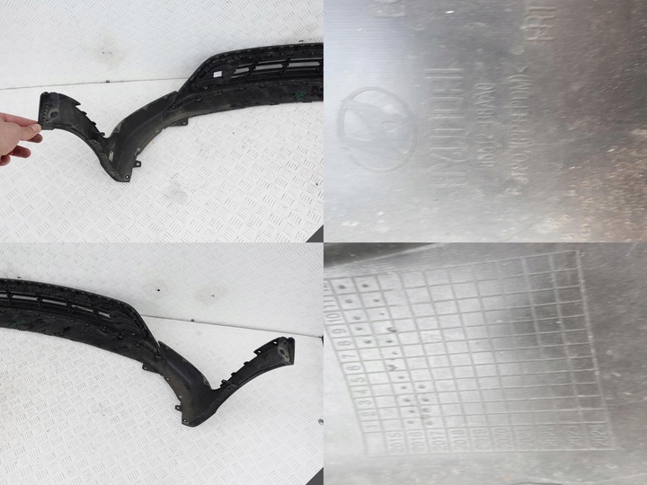 фото №11, Hyundai grand santa fe рестайлинг 16-18 бампер спойлер