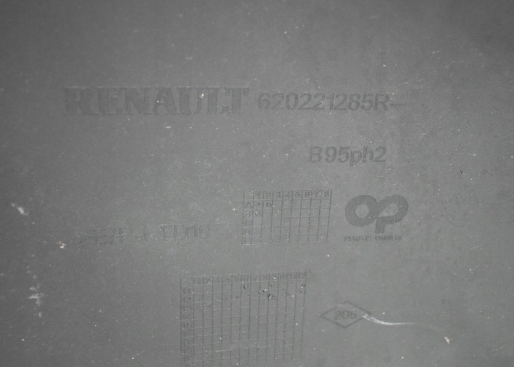 фото №9, Renault megane iii рестайлинг бампер перед переднее org + верх