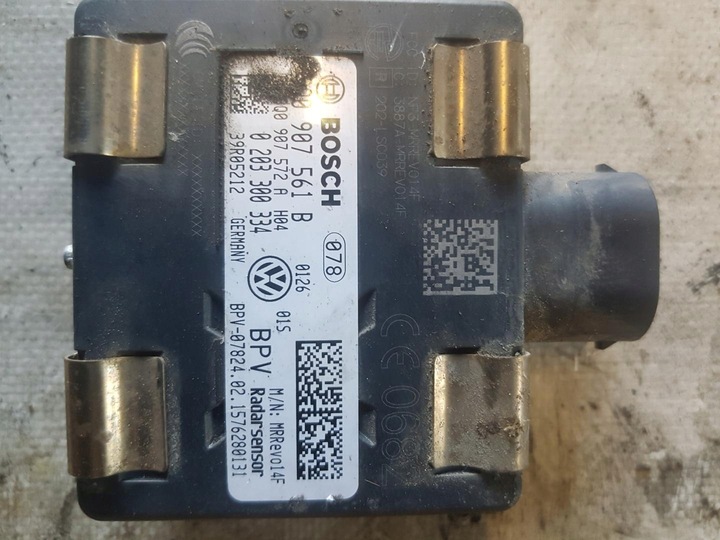 фото №1, Радар датчик vw passat b8 3q0907572a