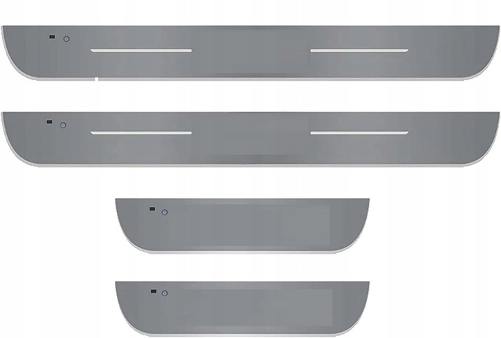 фото №1, Накладки порогові led do автомобіля bmw планка na поріг usb