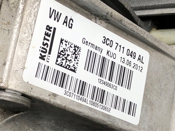 фото №6, Важіль зміни коробки передач vw passat b7 3c0711049al