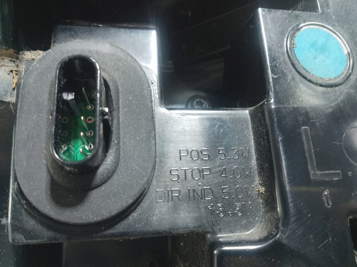 фото №7, Tesla 3 рестайлинг 20- лампа зад задняя левая