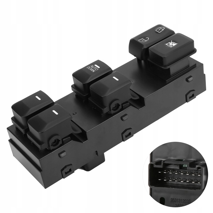 фото №8, Перемикач керування скло 93570-3w000 замінник для  kia sportage