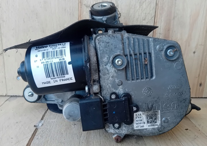 фото №8, Моторчик дворники левый перед citroen c5 iii x7 eu 9682755580 2011r.